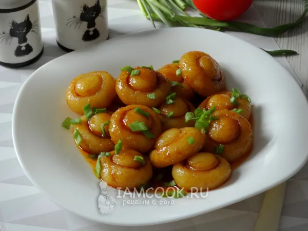 Фото готового блюда: Картофельные грибочки