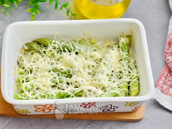 Фото блюда: Замороженная спаржа в духовке