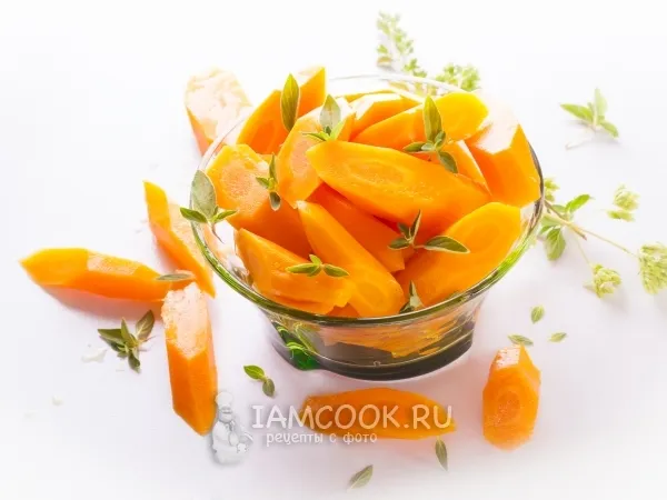 Фото готового блюда: Морковь с уксусом