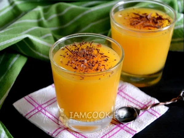 Фото готового блюда: Апельсиновое желе