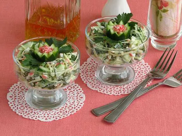 Фото готового блюда: Салат «Фуршетный»