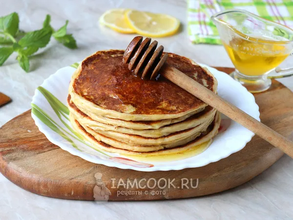 Фото блюда: ПП творожные панкейки