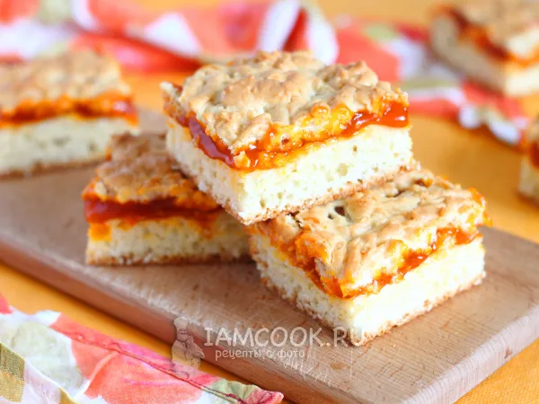 Фото готового блюда: Пирог с облепихой (песочный)