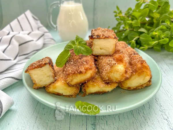 Фото готового блюда: Жареное молоко