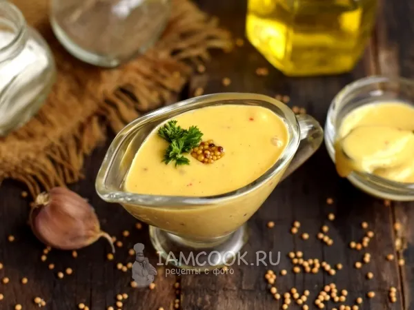 Фото блюда: Горчичный соус на желтках