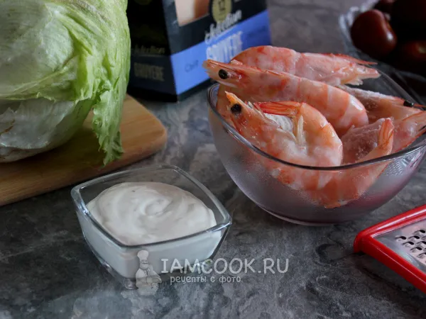 Фото блюда: Соус для салата «Цезарь» с креветками