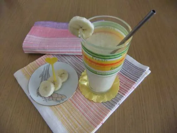 Фото готового блюда: Банановый шейк