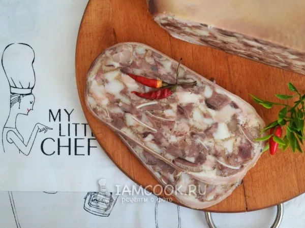 Фото блюда: Сальтисон из свиной головы