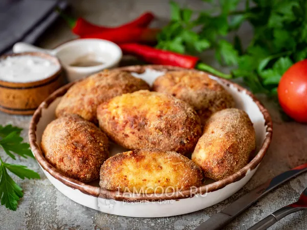 Фото блюда: Куриные котлеты в аэрогриле