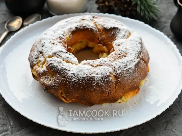 Фото блюда: Кекс с консервированным ананасом