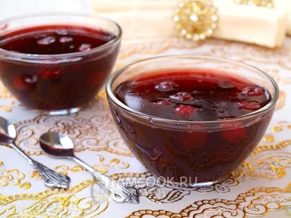 Фото блюда: Вишнёвое желе