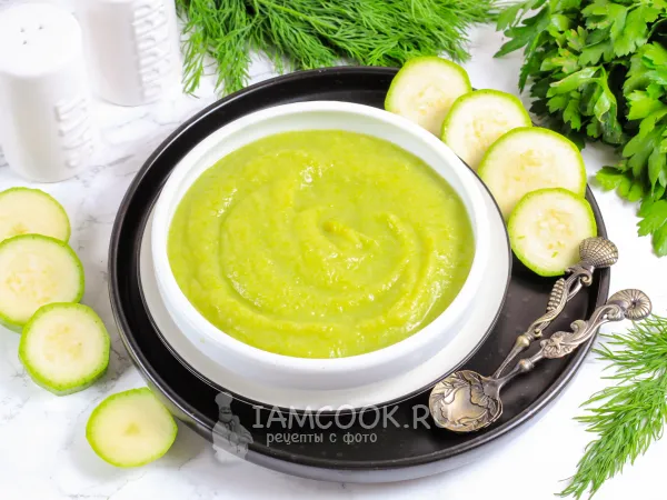 Фото блюда: Кабачок для первого прикорма (пюре)