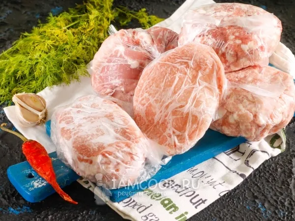 Фото блюда: Заморозка свинины