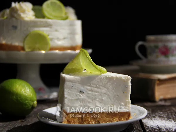 Фото блюда: Лаймовый чизкейк