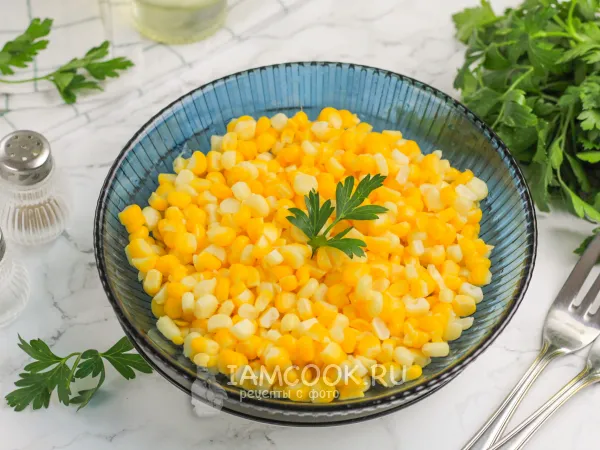 Фото блюда: Маринованная кукуруза