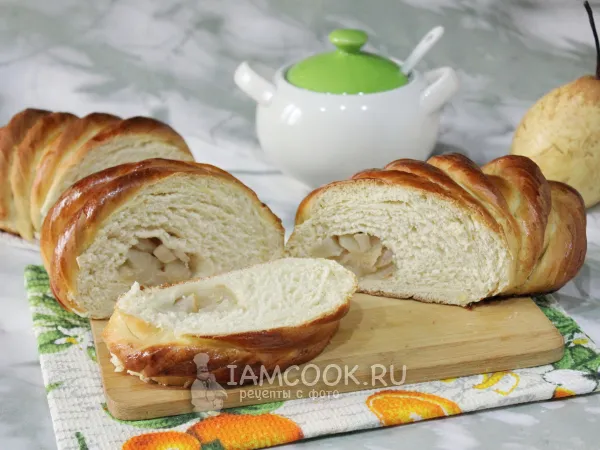 Фото блюда: Рулет с грушей