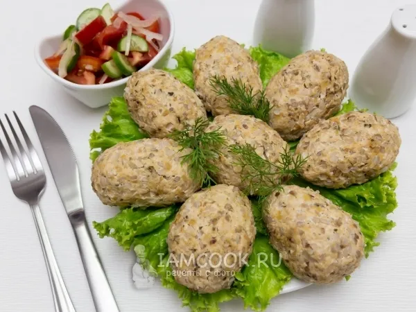 Фото блюда: Паровые гречаники