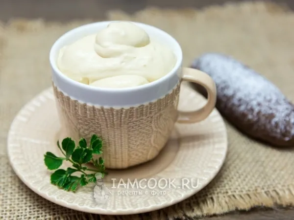 Фото блюда: Карамельный крем для эклеров