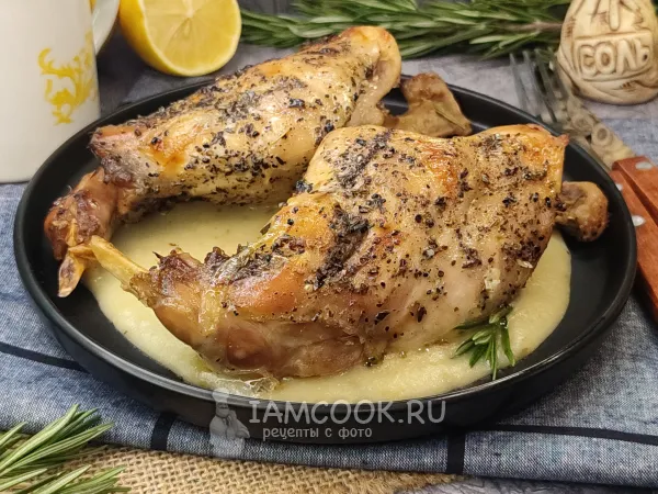 Фото блюда: Ножки кролика в духовке