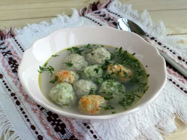 Фото блюда: Суп с тефтелями