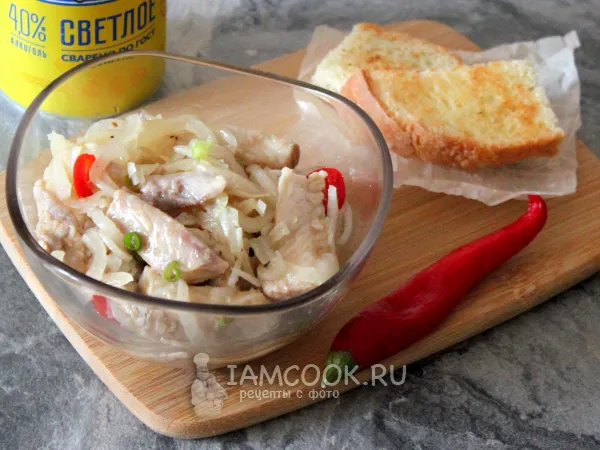 Фото блюда: Хе из терпуга