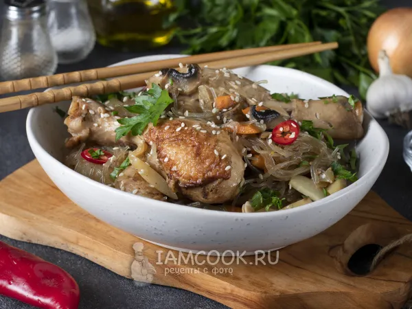 Фото готового блюда: Дакжим (курица с овощами по-корейски)