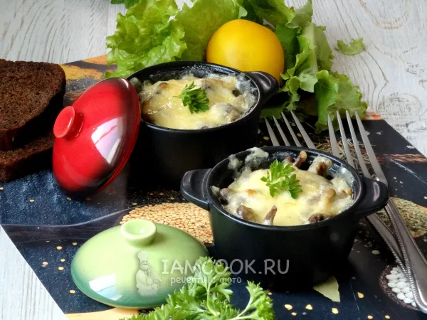 Фото блюда: Жульен из опят