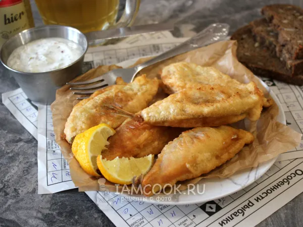 Фото блюда: Барабулька в кляре