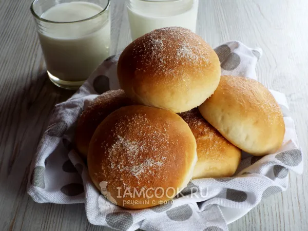Фото блюда: Булочки на сгущенном молоке