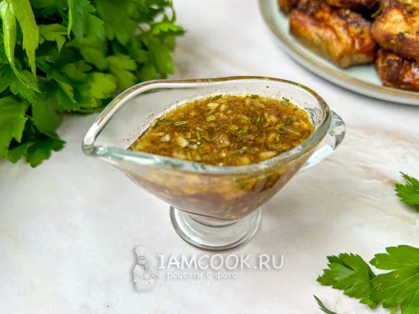 Фото блюда: Маринад для шашлыка с бальзамическим уксусом