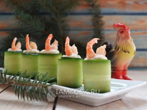 Фото блюда: Огуречные роллы