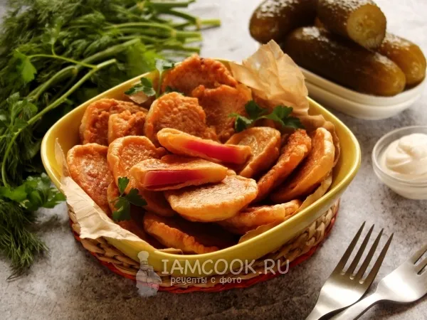 Фото блюда: Редька в кляре