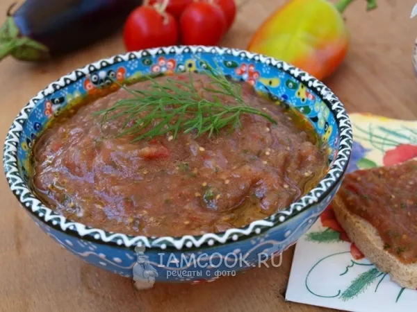 Фото блюда: Баклажанная икра