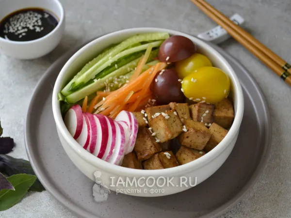 Фото блюда: Боул с тофу