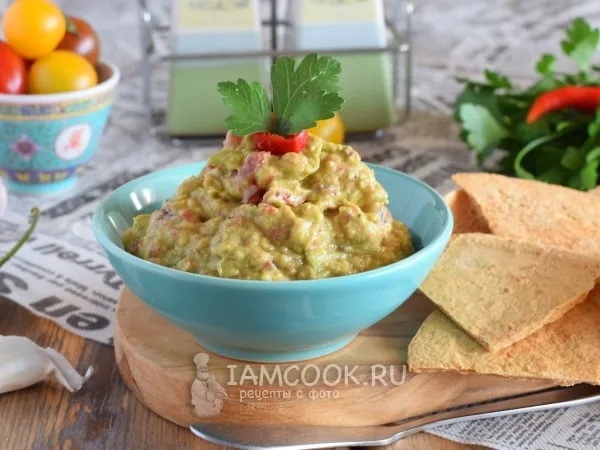 Фото блюда: Гуакамоле классический