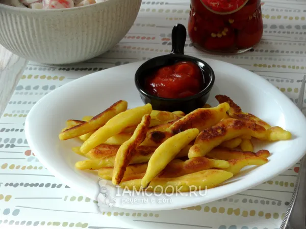 Фото готового блюда: Картофельная лапша