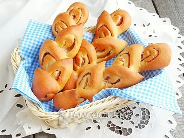 Фото блюда: Хлеб с беконом «Колоски»