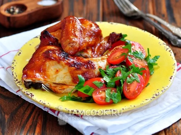 Фото готового блюда: Цыпленок «барбекю» по-канадски