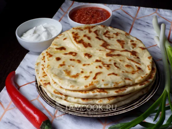 Фото блюда: Хычины с творогом и картошкой