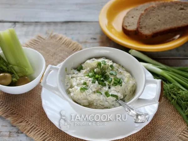 Фото блюда: Соус Тартар с оливками и огурцами