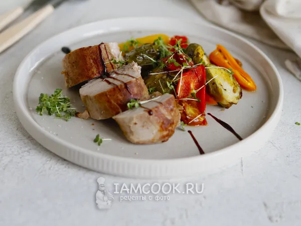 Фото блюда: Стейк из свинины сувид (су-вид)