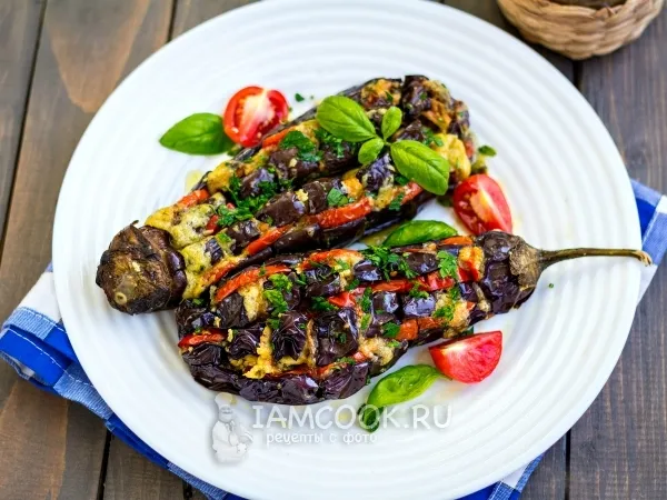 Фото блюда: Баклажаны в микроволновке