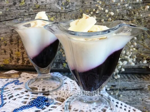 Фото блюда: Желе из кефира