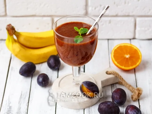 Фото блюда: Смузи из сливы