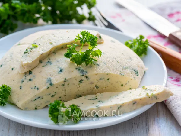 Фото блюда: Пасхальная грудка из яиц и молока