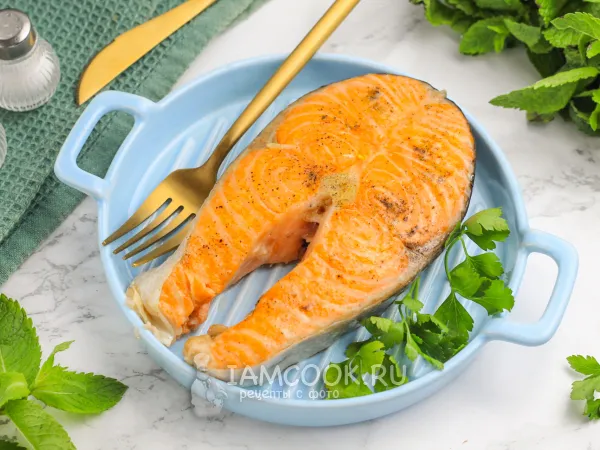 Фото блюда: Лосось в аэрогриле