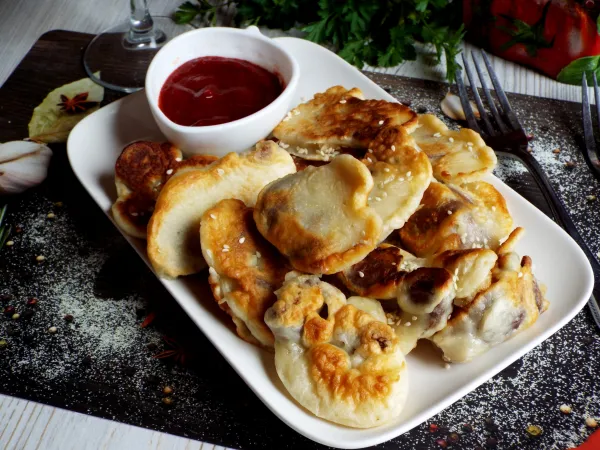 Фото блюда: Куриные желудки в кляре