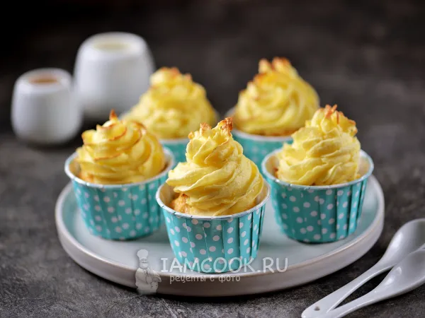 Фото готового блюда: Мясные капкейки