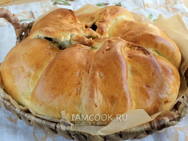 Фото готового блюда: Курник с картошкой