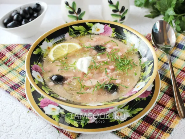 Фото готового блюда: Белая солянка (без томатной пасты)